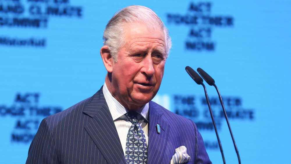 Prince Charles, who has tested positive for coronavirus