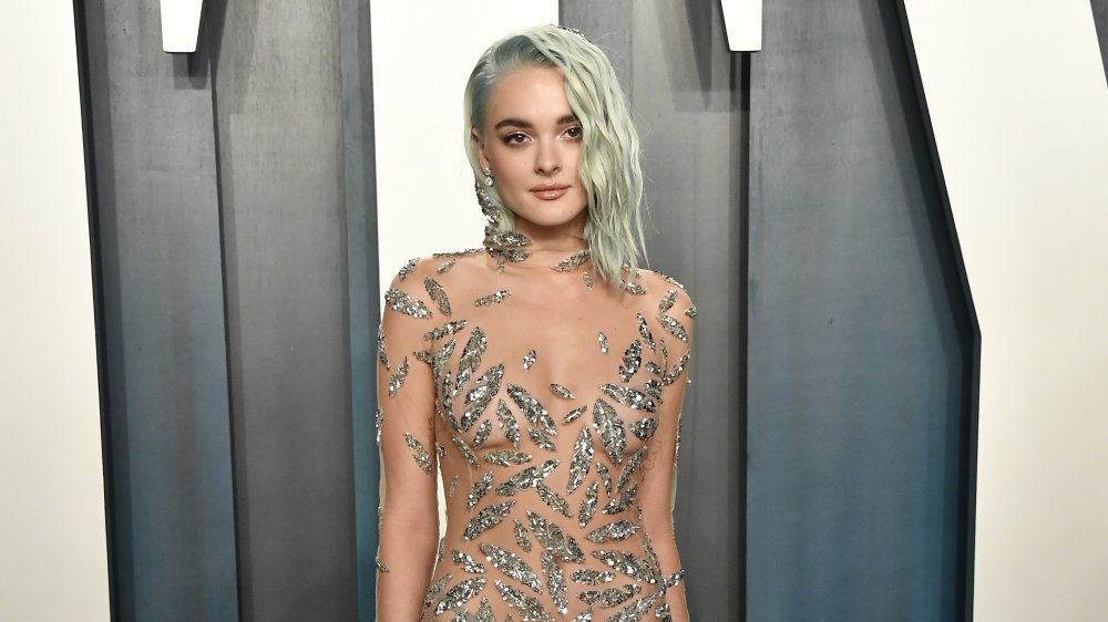 Charlotte Lawrence at the 2020 Vanity Fair Oscar party