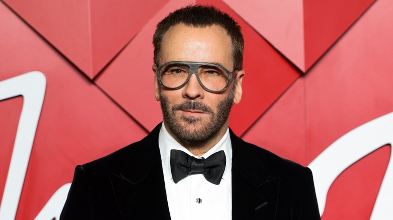 Tom Ford on the red carpet