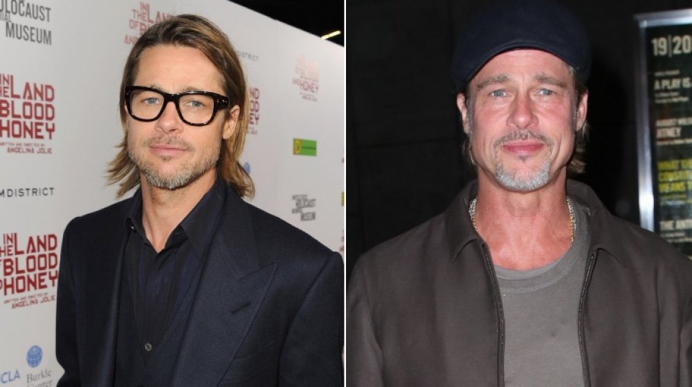 Brad Pitt  with/without glasses