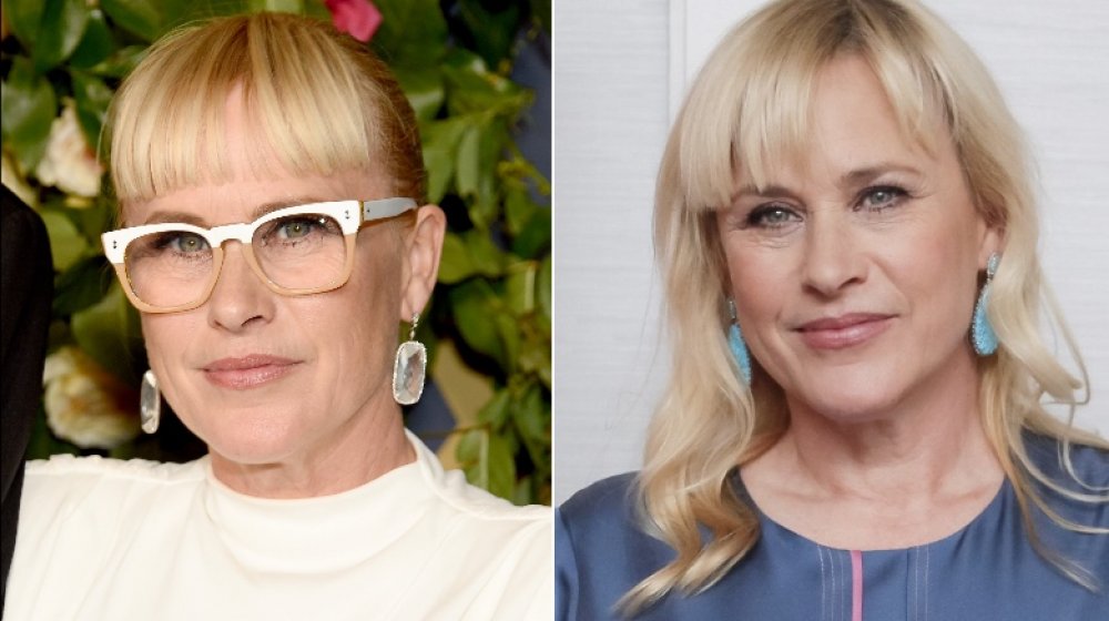 Patricia Arquette with/without glasses