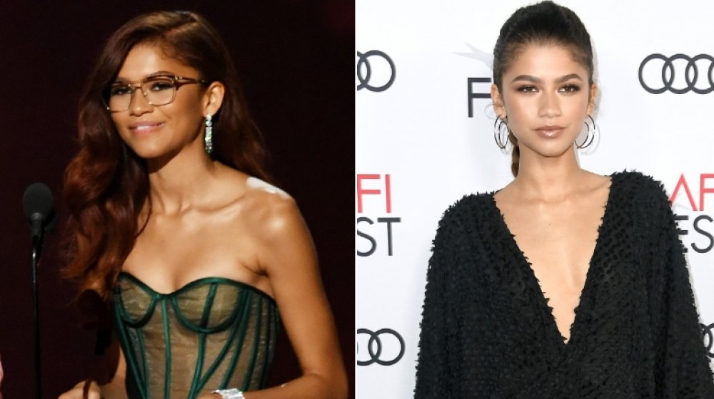 Zendaya with/without glasses