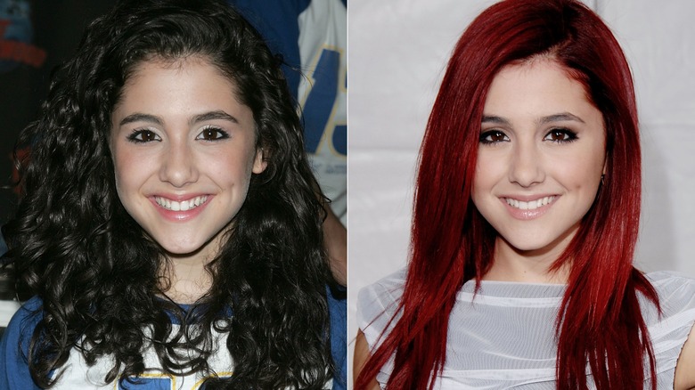 Ariana Grande before and after