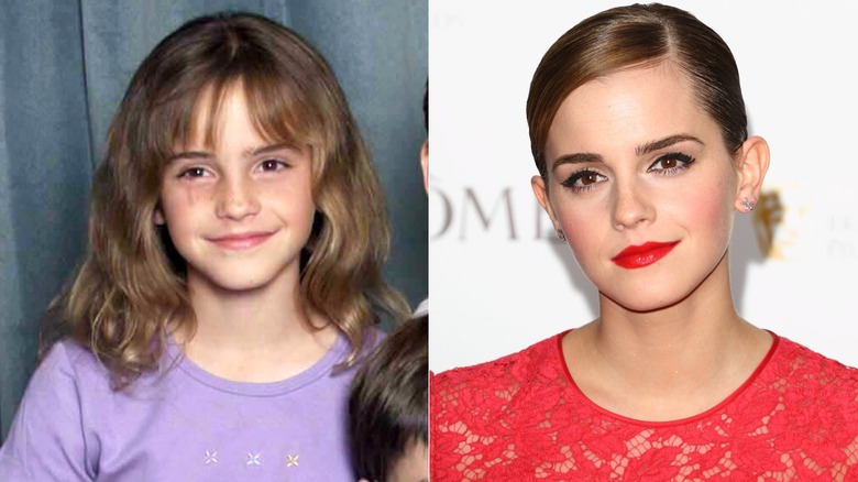 Emma Watson before and after