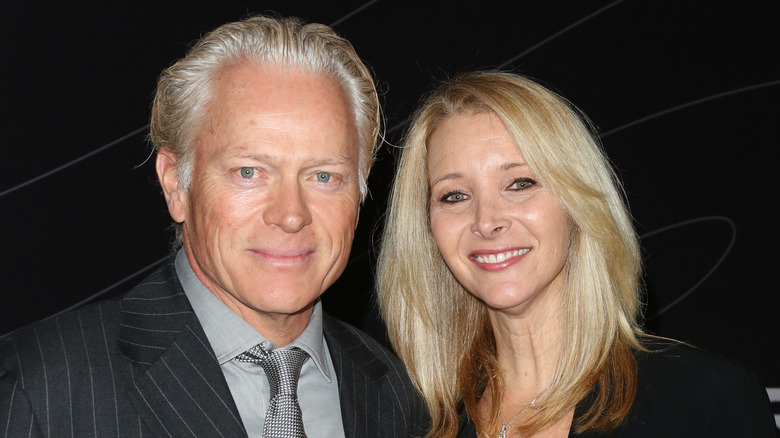 Lisa Kudrow and Michel Stern at the Petersen Automotive Museum re-opening