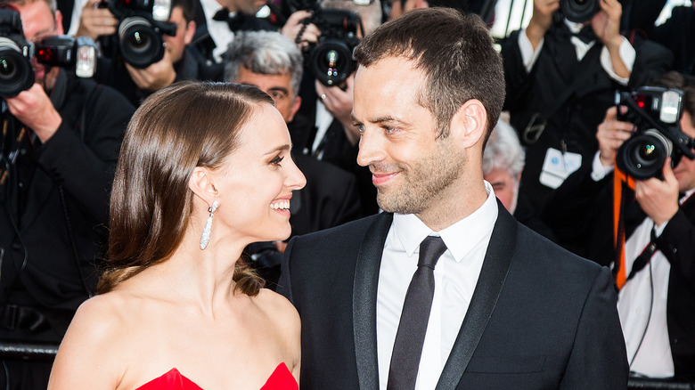 Natalie Portman and Benjamin Millepied at the Cannes Film Festival 