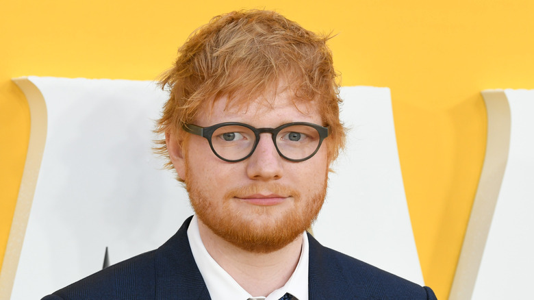 Ed Sheeran in glasses