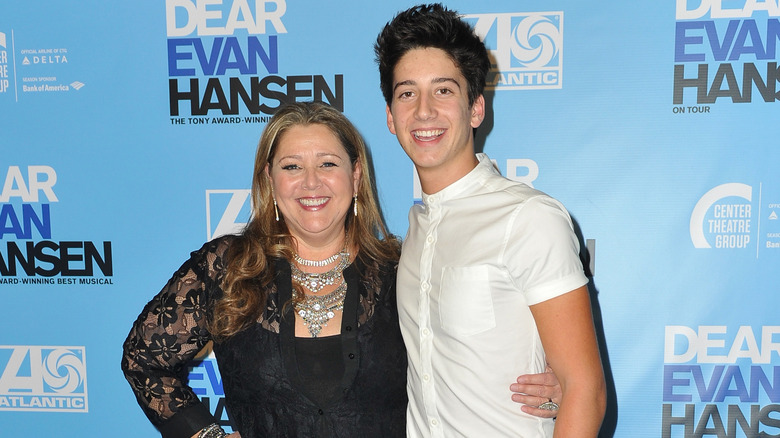 Camryn Manheim and son Milo Manheim