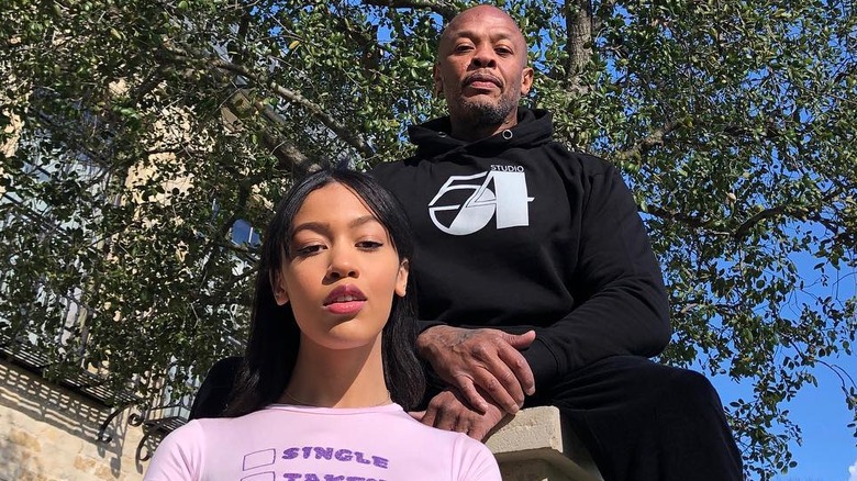 Dr. Dre and daughter Truly Young