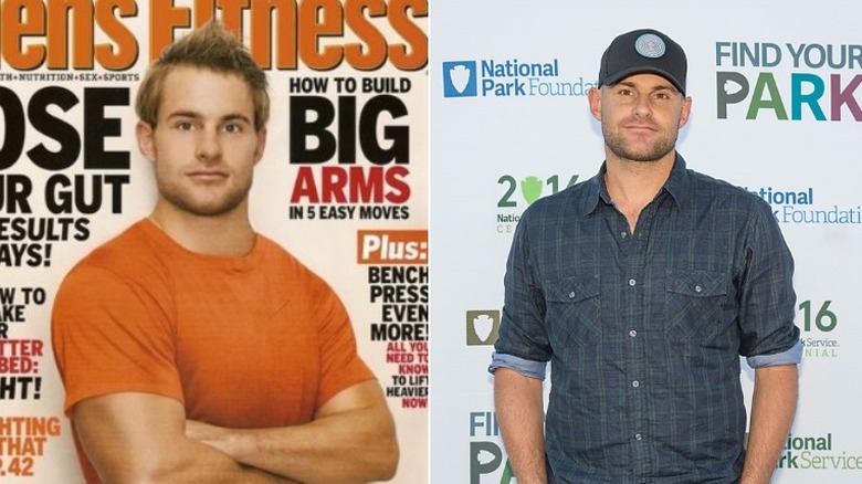 Andy Roddick Men's Fitness cover & Roddick at event