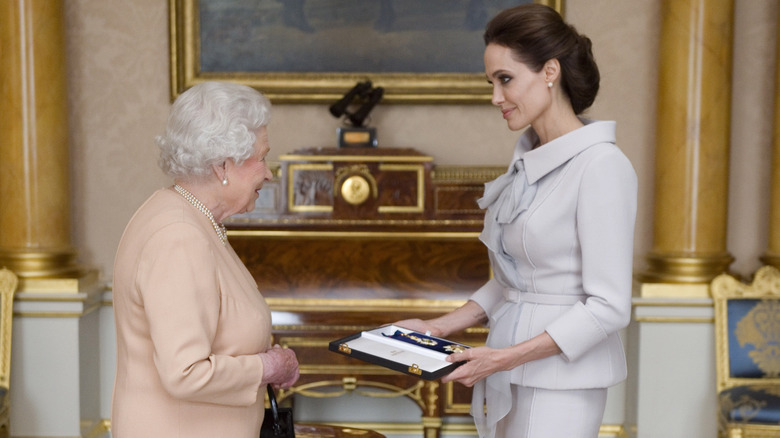 Angelina Jolie presented honorary damehood