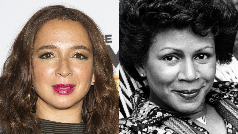 Maya Rudolph with her late mother Minnie Riperton