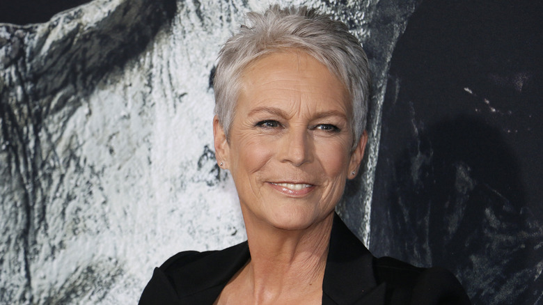 Jamie Lee Curtis smiling