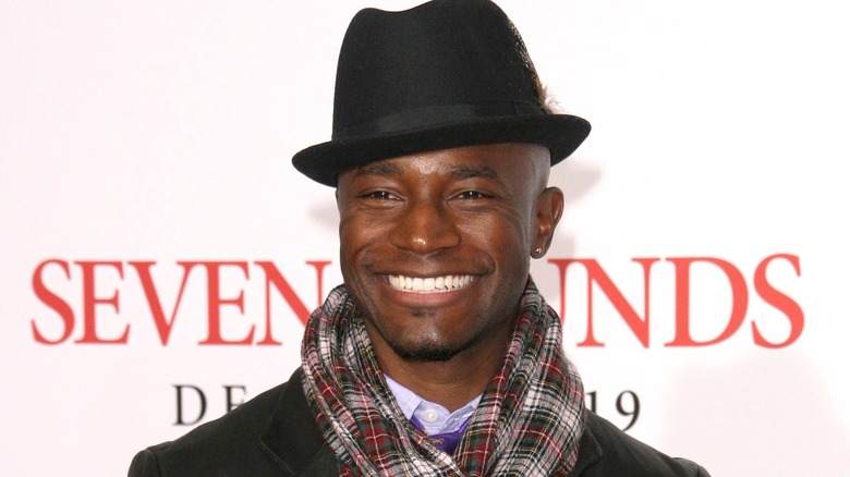 Taye Diggs smiling