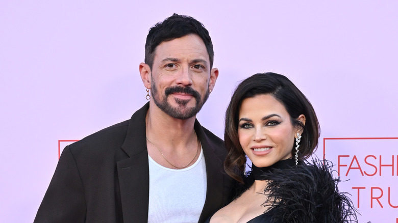 Steve Kazee and Jenna Dewan smiling