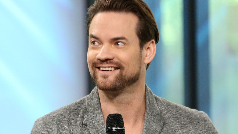 Shane West speaking at event