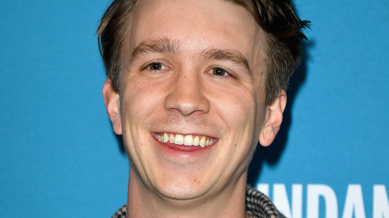 Thomas Mann smiling