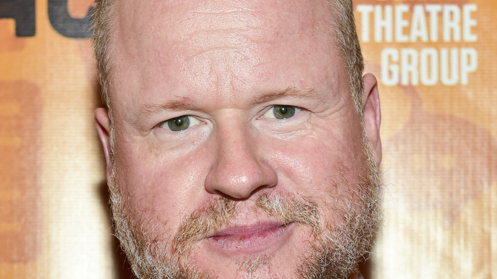 Joss Whedon appearing at an event