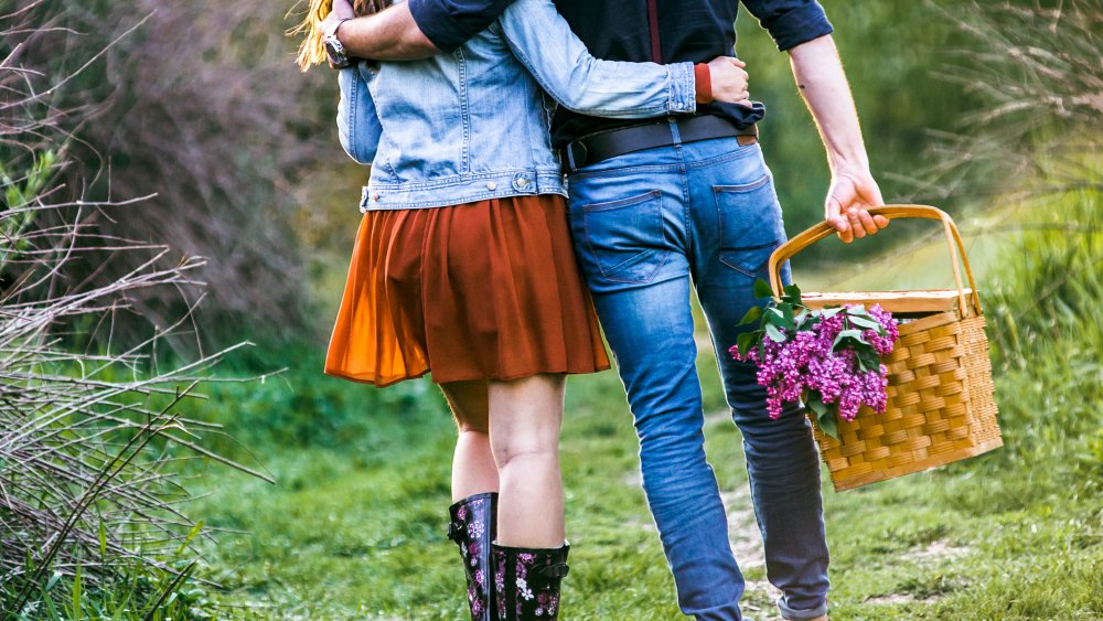 Couple on picnic