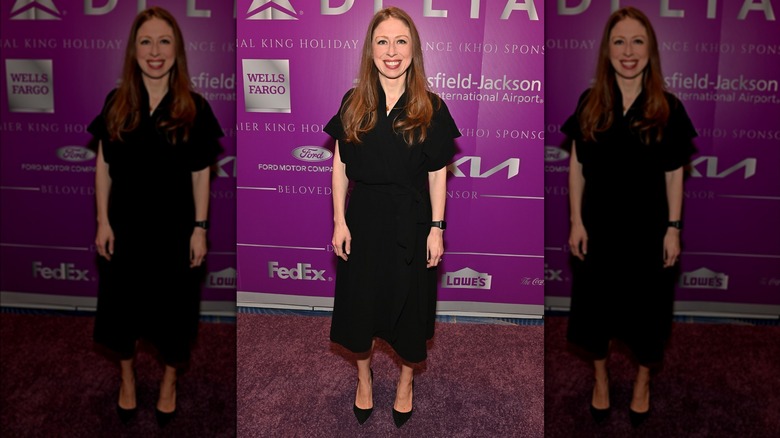 Chelsea Clinton smiling