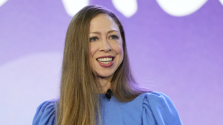 Chelsea Clinton smiling