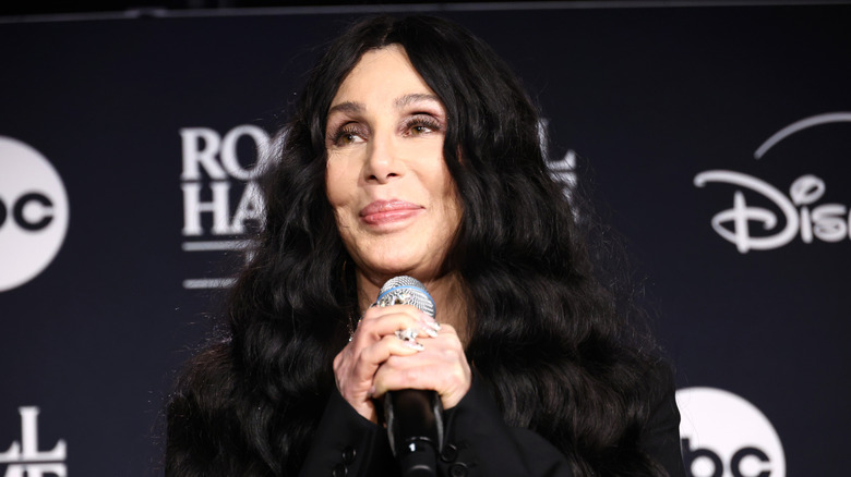 Cher at the 2024 Rock & Roll Hall of Fame Induction Ceremony