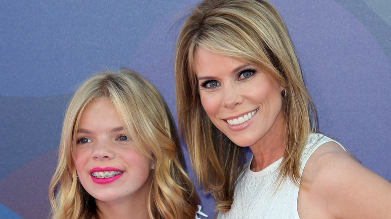 Catherine Young and Cheryl Hines
