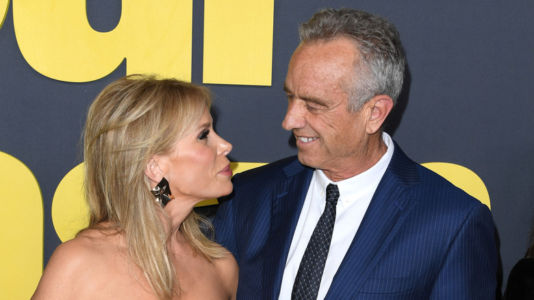 Cheryl Hines looking at RFK Jr.