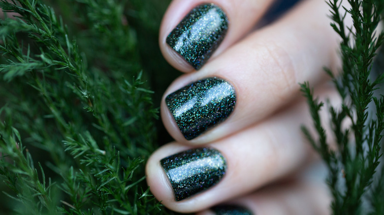 Evergreen Olive Green Nail Stamping Polish