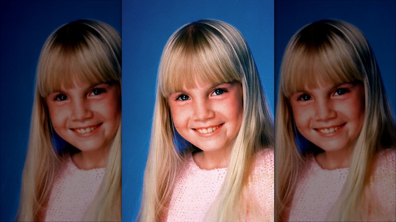 A headshot of Heather O'Rourke