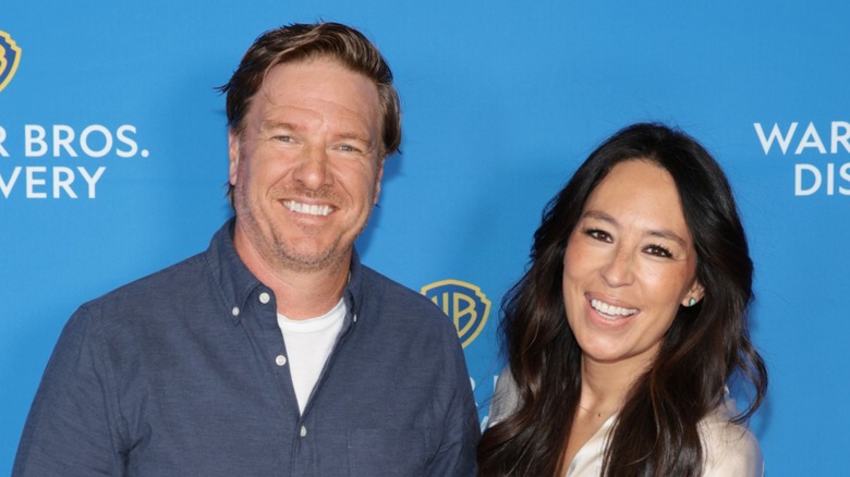 Chip and Joanna Gaines smiling