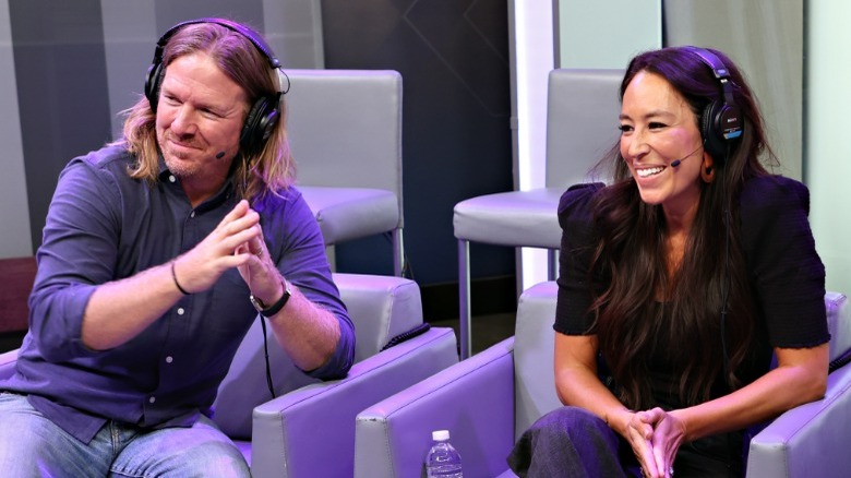 Chip and Joanna Gaines smiling