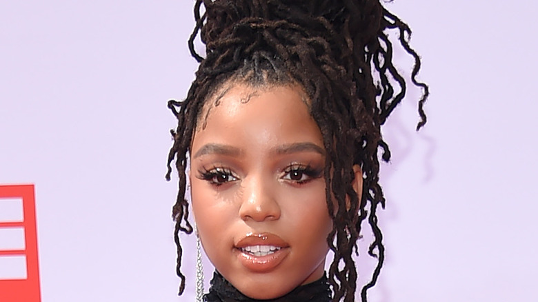 Chlöe at the BET Awards in LA in 2021