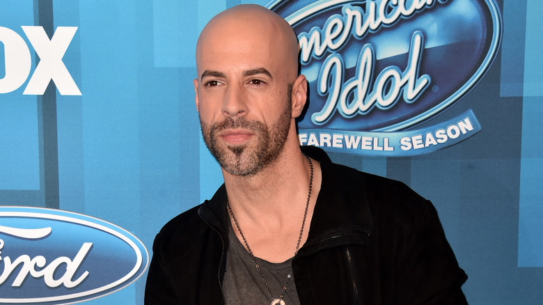 Chris Daughtry on the red carpet