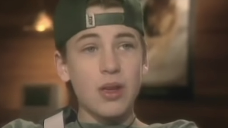 Chris Evans as a teenager in his first acting gig