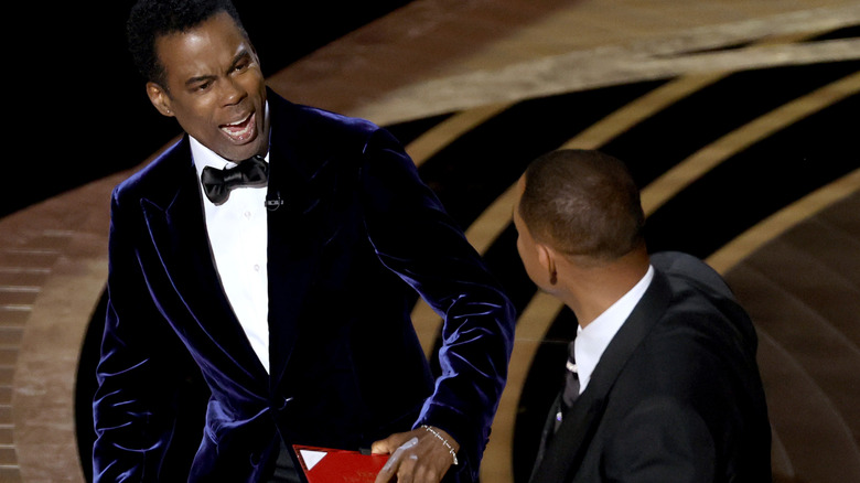 Will Smith assaults Chris Rock the Oscars