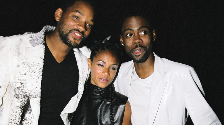 Will Smith, Jada Pinkett-Smith and Chris Rock