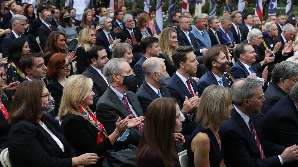 Rose Garden ceremony for Amy Coney Barrett