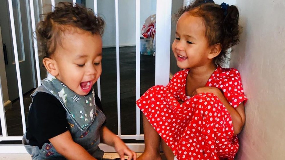 Chrissy Teigen's kids Miles and Luna