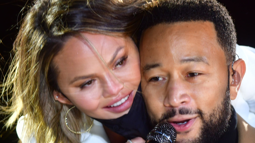 Chrissy Teigen and John Legend