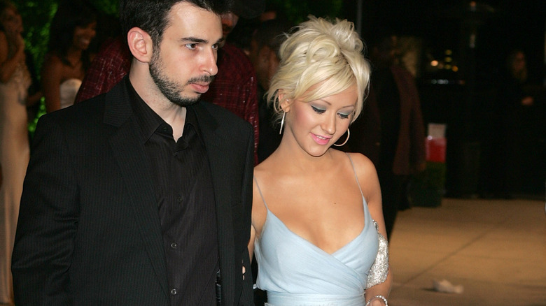 Christina Aguilera wedding and baby