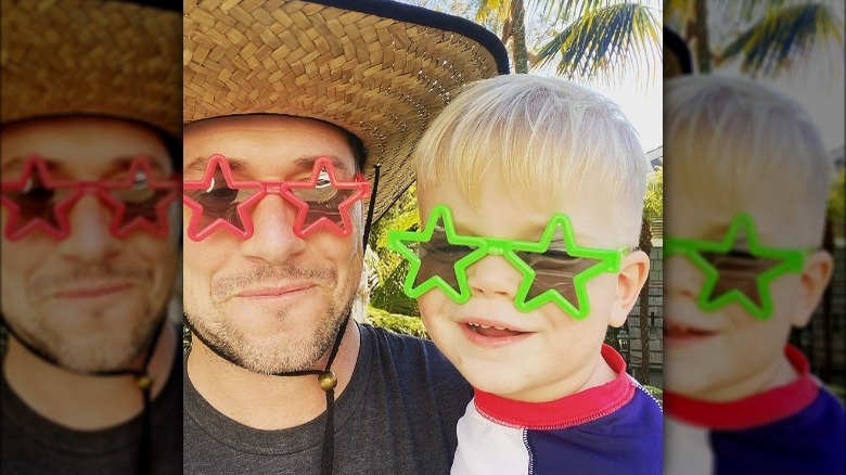 Ant Anstead with son Hudson