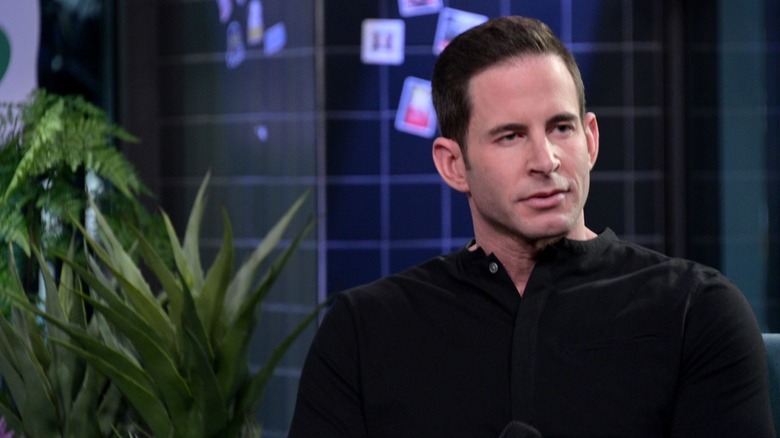 Tarek El Moussa looking off-camera