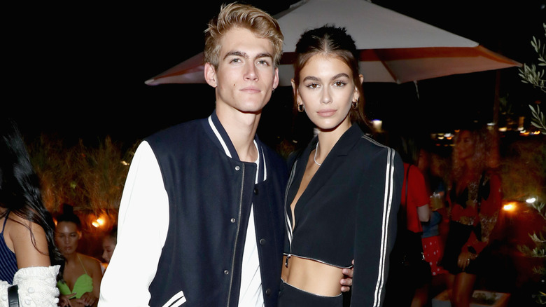 Presley Gerber and Kaia Gerber