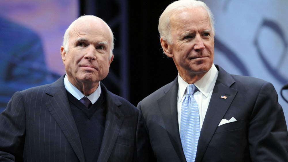 Joe Biden and John McCain