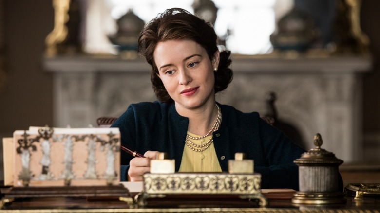 Claire Foy as Queen Elizabeth II 'The Crown'