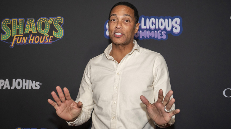 Don Lemon candid at media appearance