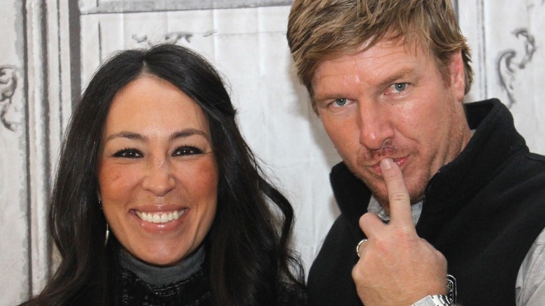 Chip and Joanna Gaines posing