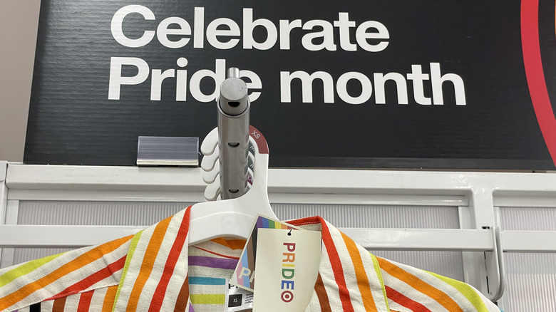 Target Pride merchandise