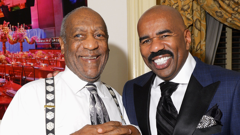 Bill Cosby and Steve Harvey